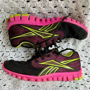 Reebok U-Form Neon Accent Running Shoes